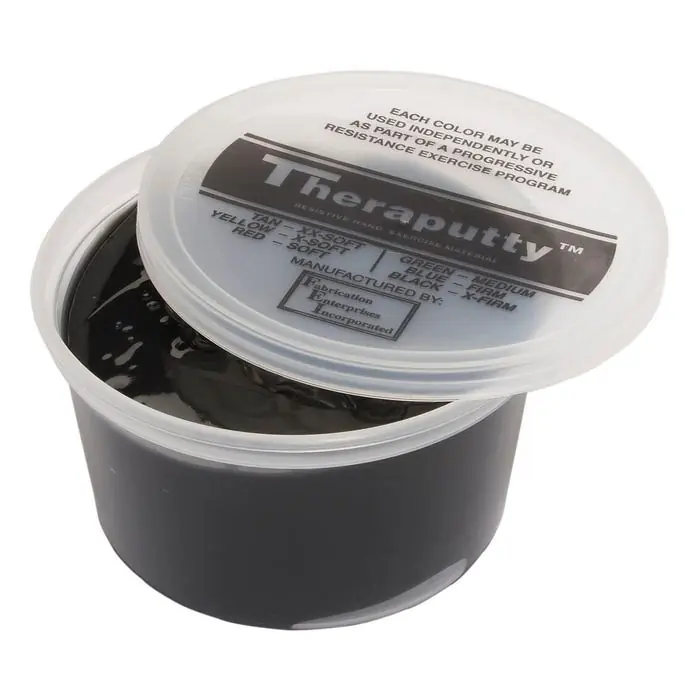 CanDo Antimicrobial Theraputty, X-Firm, 1 Pound, Black In Demand